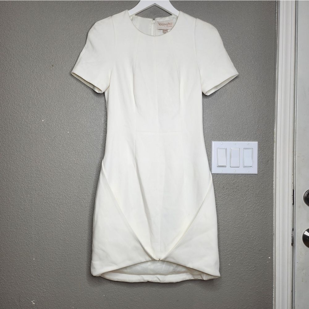 Keepsake The Label Off White Knee Length Dress